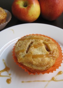 Mini Apple Pies The flakiest and most buttery pie crust filled with apples, oat crumble and salted caramel.